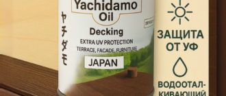 Японское масло для дерева YACHIDAMO: защита и красота